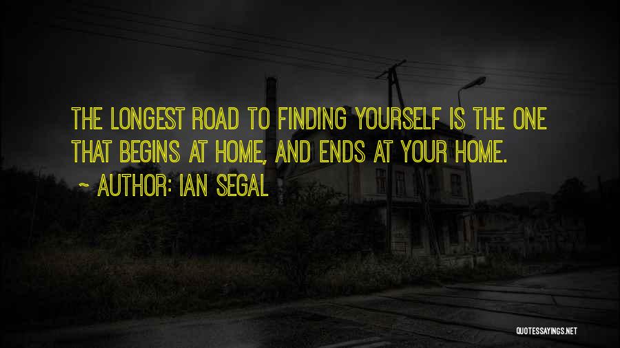 The Longest Way Home Quotes By Ian Segal