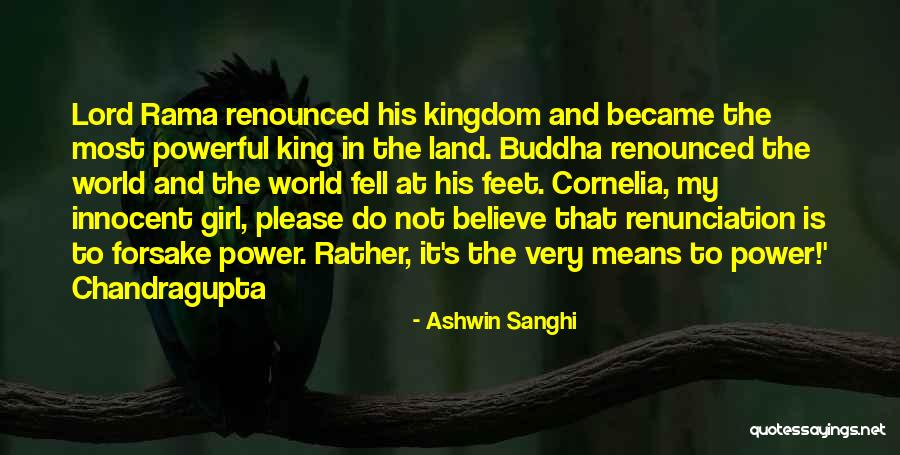 The Lord Buddha Quotes By Ashwin Sanghi