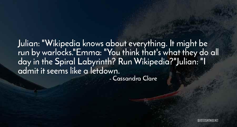 The Lord Knows Best Quotes By Cassandra Clare The Lord Knows Best Quotes By Cassandra Clare