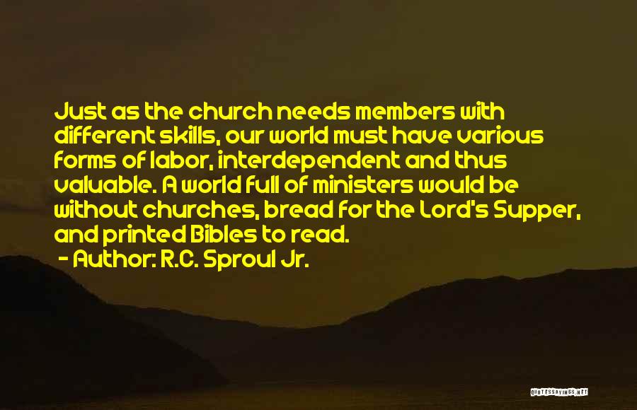 The Lord's Supper Quotes By R.C. Sproul Jr.