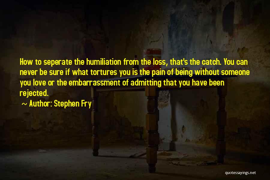 The Loss Of Someone You Love Quotes By Stephen Fry