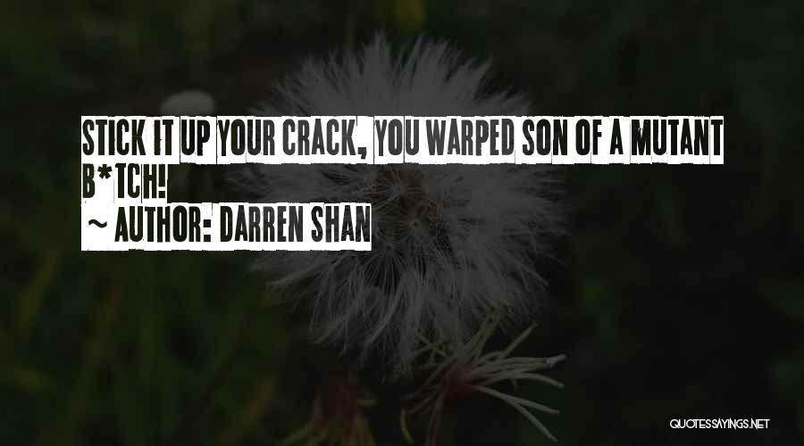 The Loss Of Your Son Quotes By Darren Shan