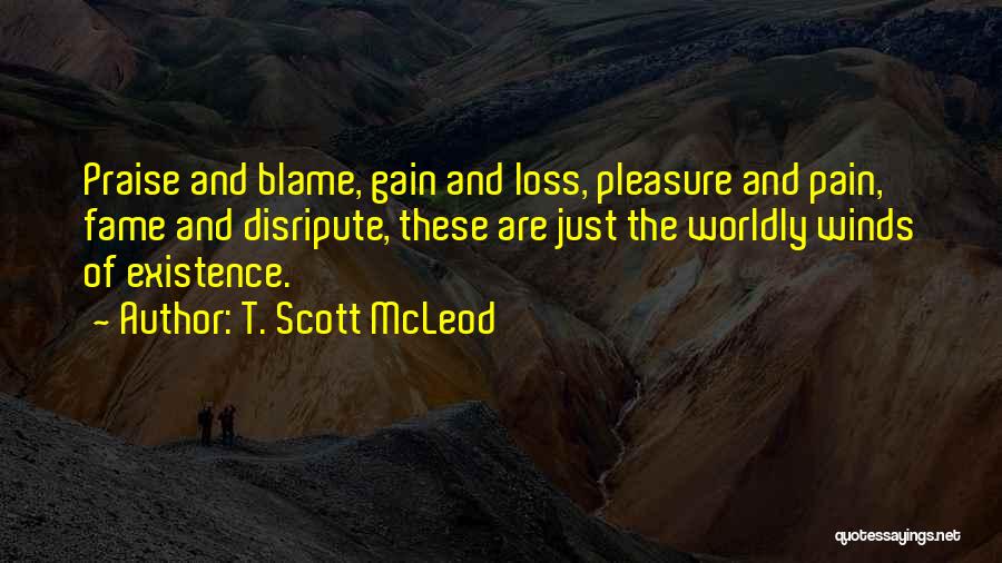 The Loss Of Your Son Quotes By T. Scott McLeod