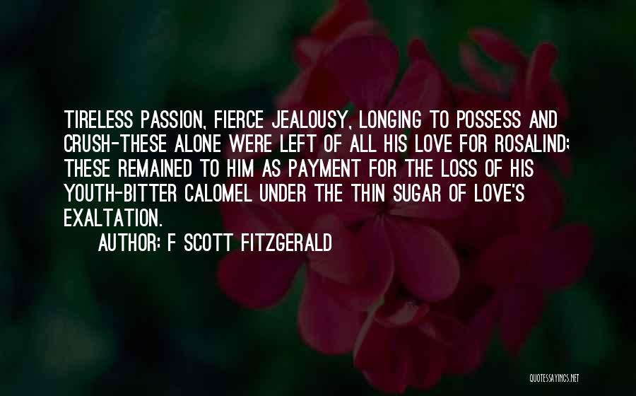 The Loss Of Youth Quotes By F Scott Fitzgerald