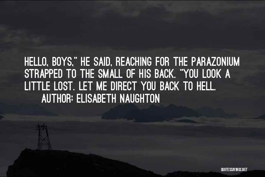 The Lost Boys Quotes By Elisabeth Naughton