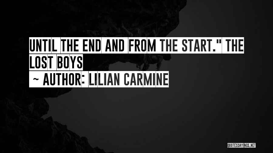 The Lost Boys Quotes By Lilian Carmine