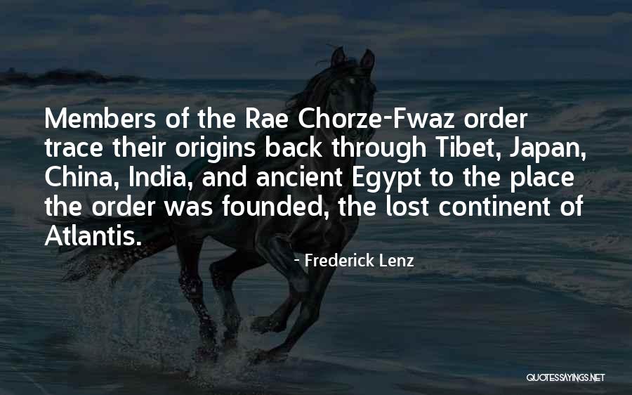 The Lost Continent Quotes By Frederick Lenz The Lost Continent Quotes By Frederick Lenz