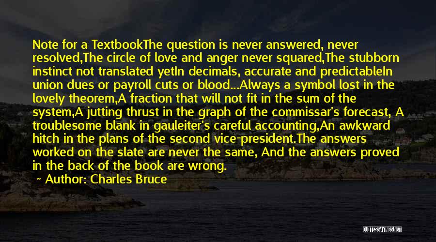 The Lost Symbol Quotes By Charles Bruce