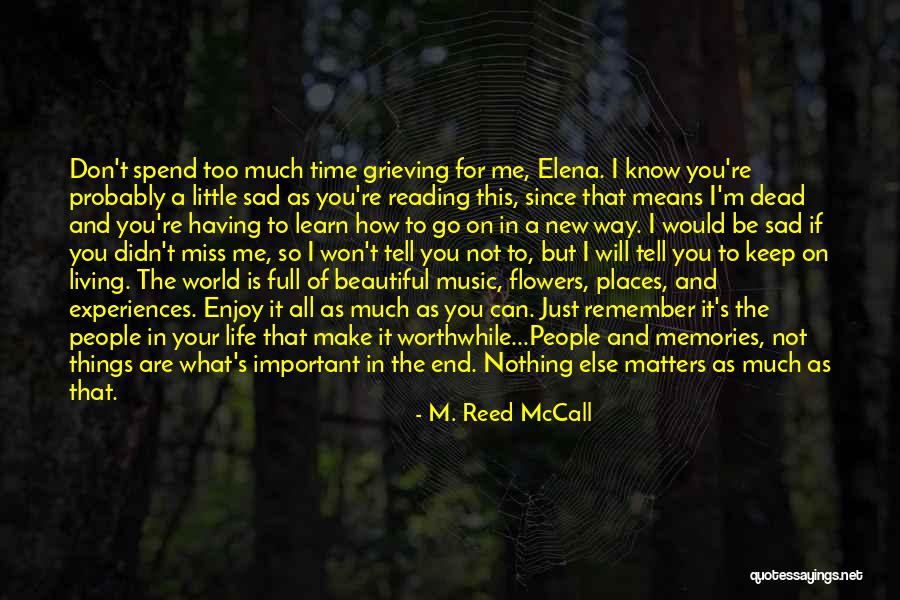 The Love For Your Family Quotes By M. Reed McCall The Love For Your Family Quotes By M. Reed McCall