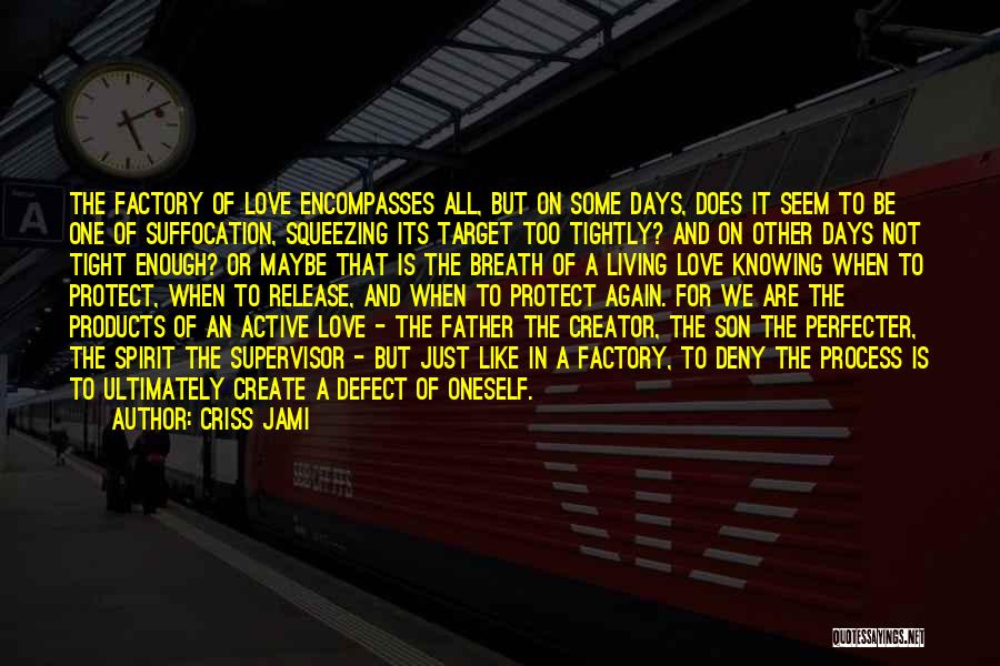 The Love Of A Son Quotes By Criss Jami