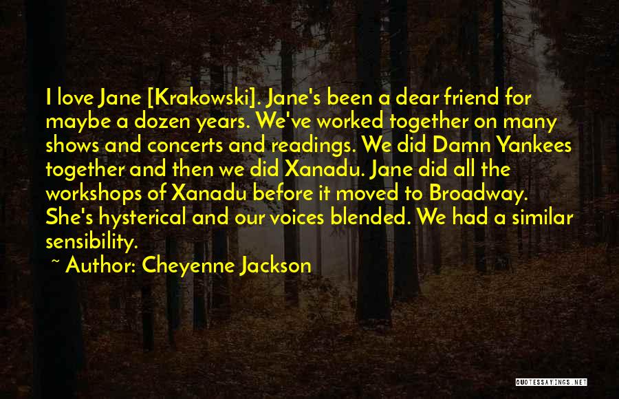 The Love Of Reading Quotes By Cheyenne Jackson