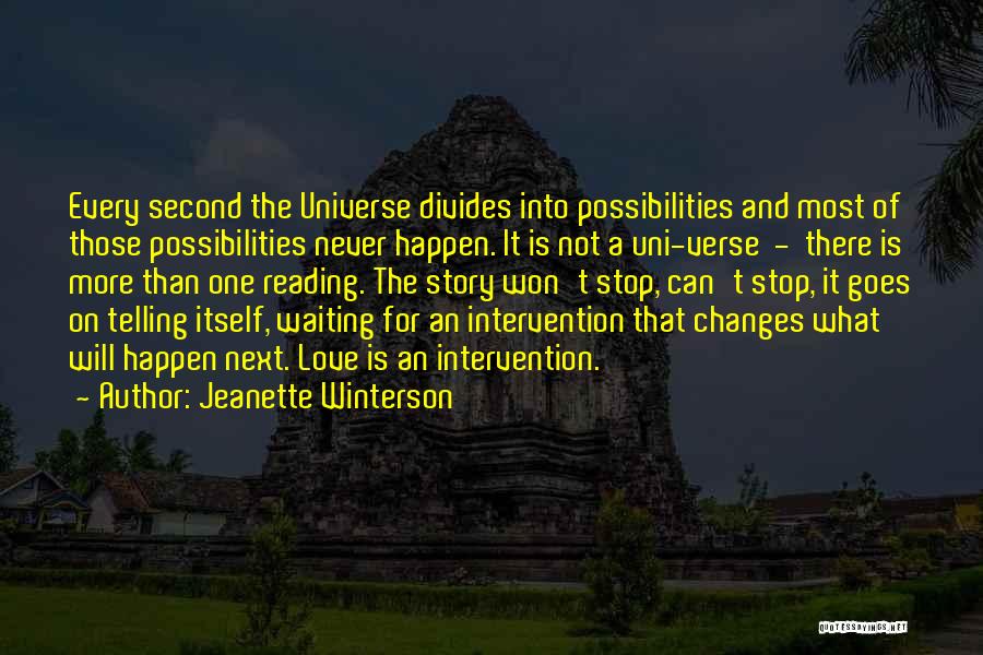 The Love Of Reading Quotes By Jeanette Winterson