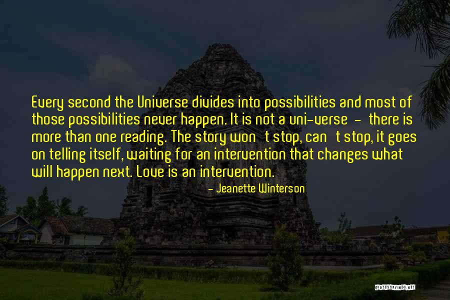 The Love Of Reading Quotes By Jeanette Winterson