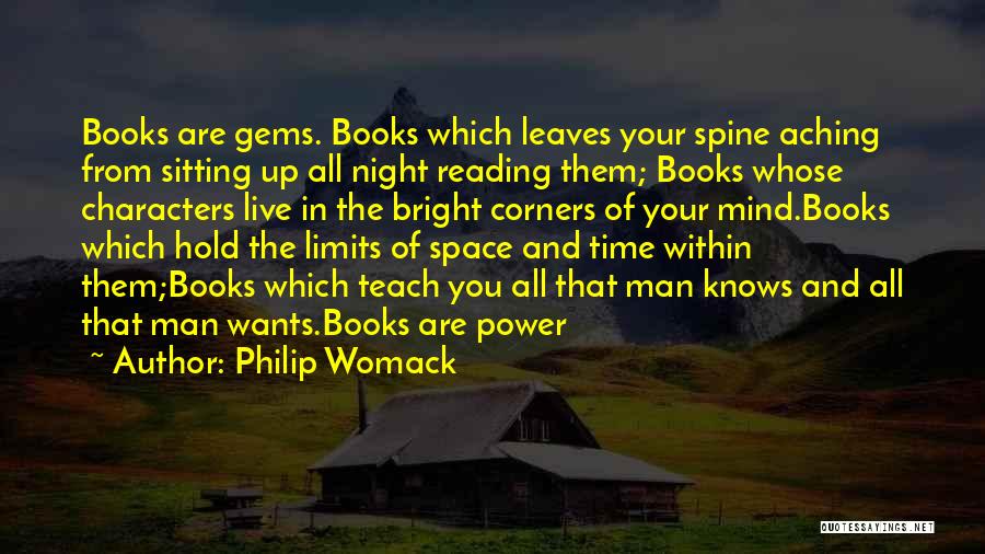 The Love Of Reading Quotes By Philip Womack