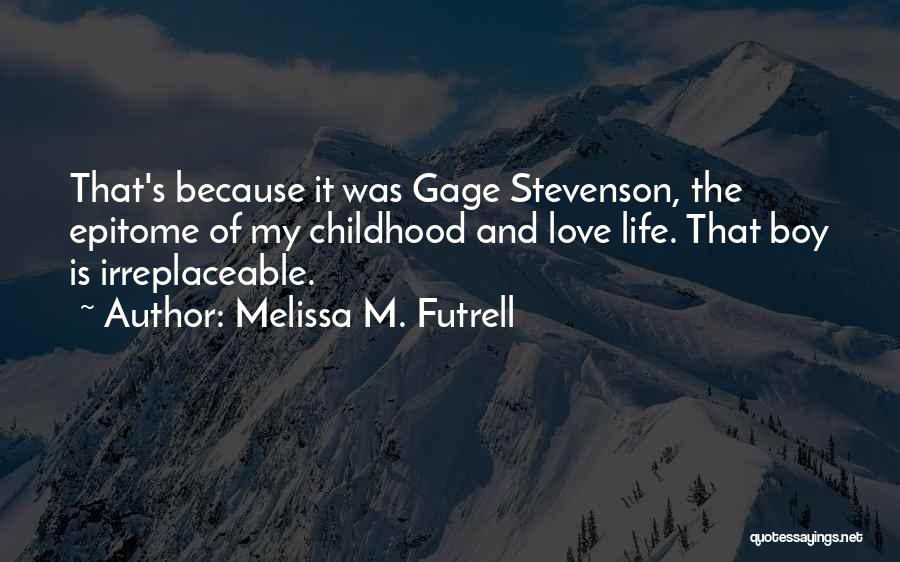 The Love Of Romeo And Juliet Quotes By Melissa M. Futrell