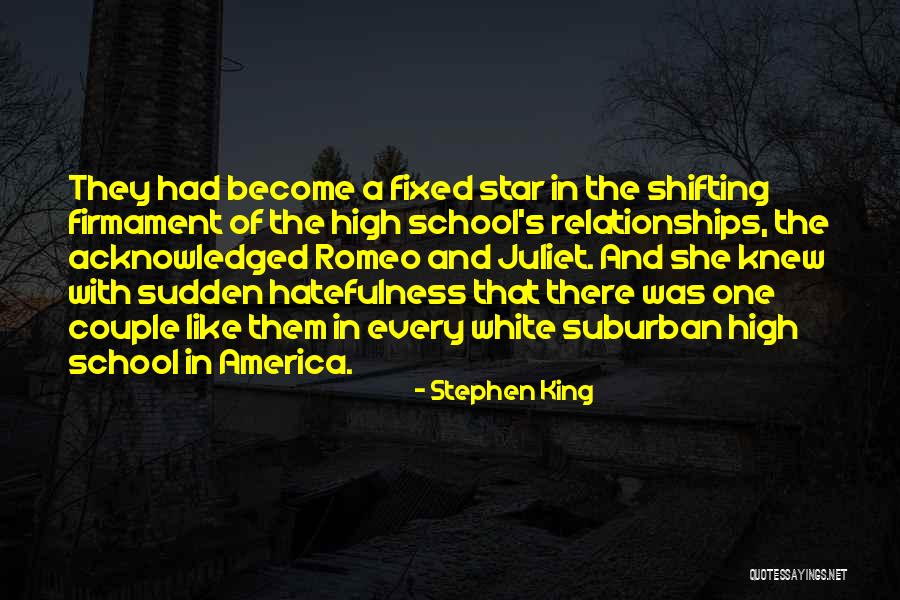 The Love Of Romeo And Juliet Quotes By Stephen King The Love Of Romeo And Juliet Quotes By Stephen King