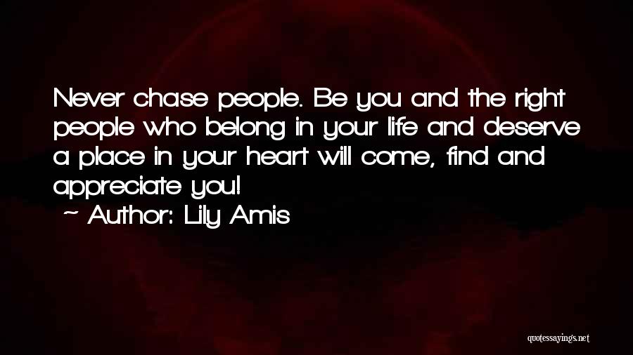 The Love You Deserve Quotes By Lily Amis The Love You Deserve Quotes By Lily Amis