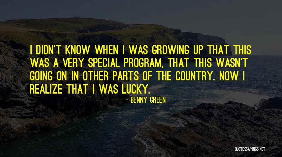 The Lucky Country Quotes By Benny Green The Lucky Country Quotes By Benny Green