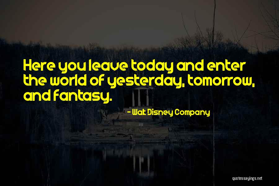 The Magic Of Disney Quotes By Walt Disney Company