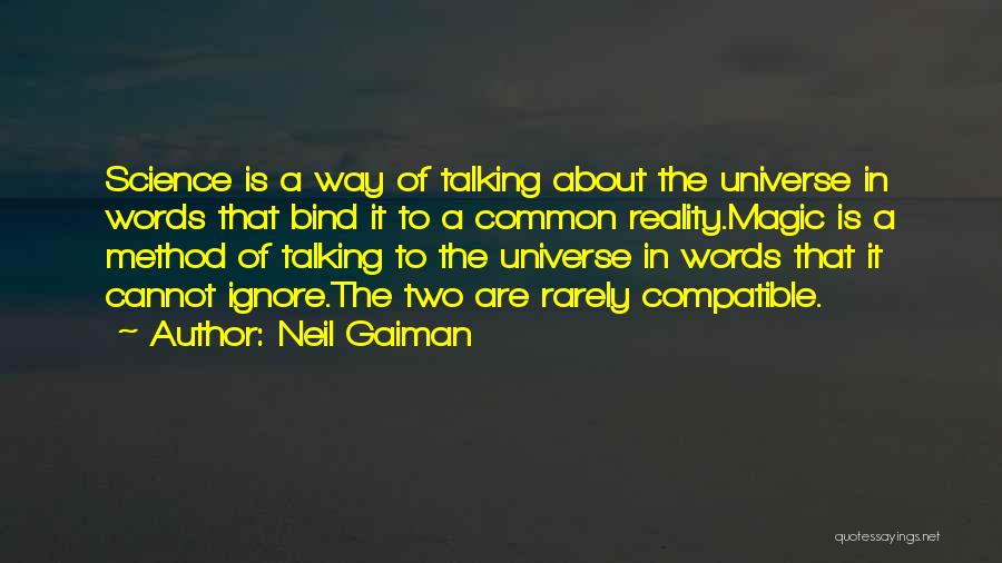 The Magic Of Science Quotes By Neil Gaiman