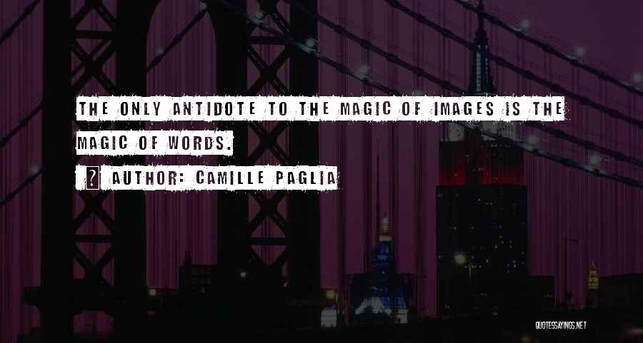 The Magic Of Words Quotes By Camille Paglia