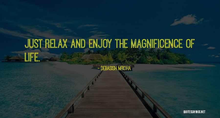 The Magnificence Of Life Quotes By Debasish Mridha