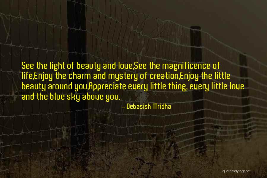 The Magnificence Of Life Quotes By Debasish Mridha