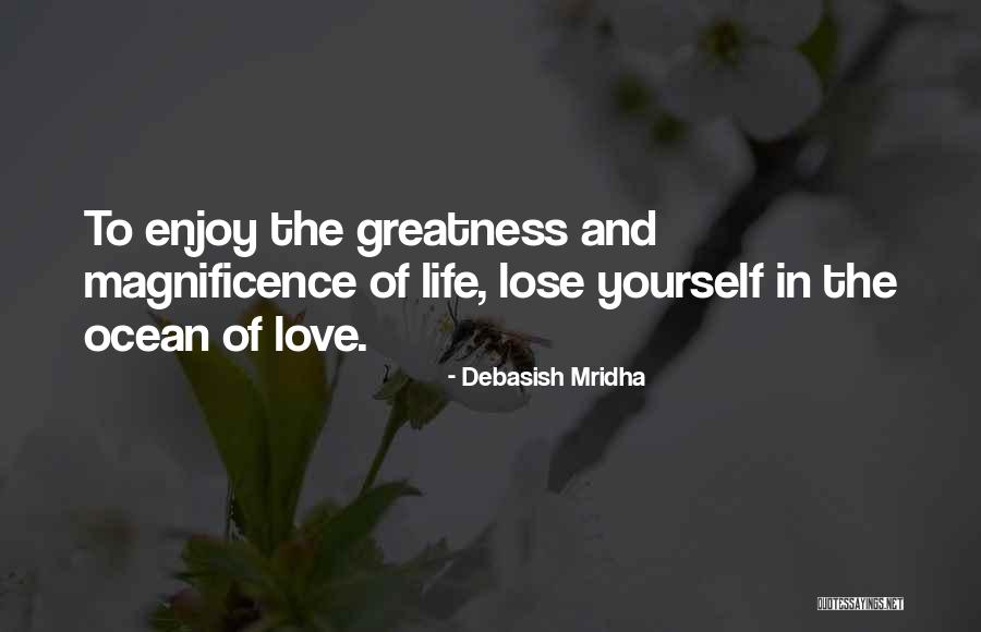 The Magnificence Of Life Quotes By Debasish Mridha