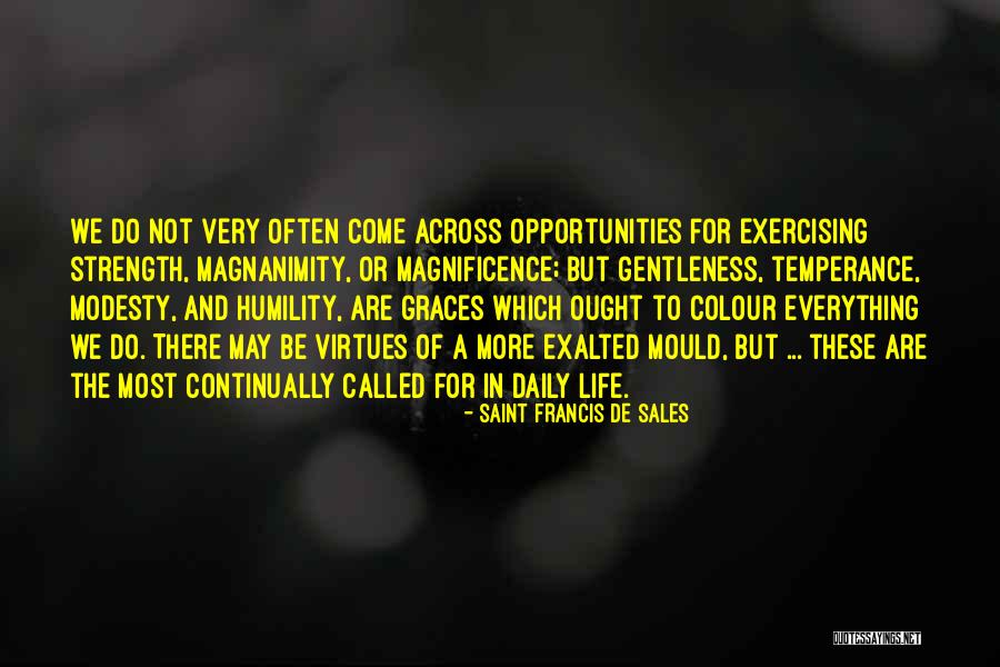 The Magnificence Of Life Quotes By Saint Francis De Sales The Magnificence Of Life Quotes By Saint Francis De Sales