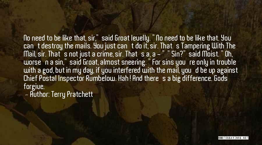 The Mail Quotes By Terry Pratchett