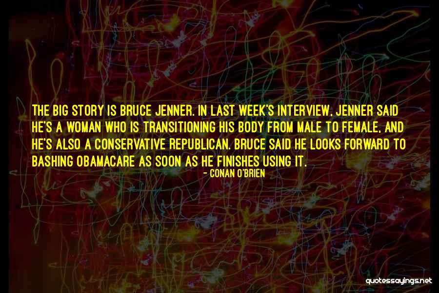The Male Body Quotes By Conan O'Brien The Male Body Quotes By Conan O'Brien