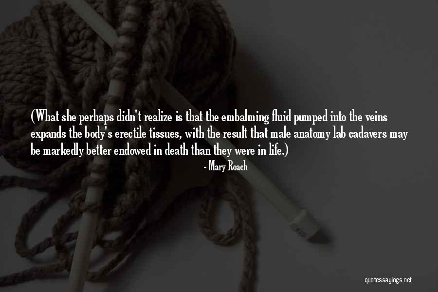 The Male Body Quotes By Mary Roach The Male Body Quotes By Mary Roach