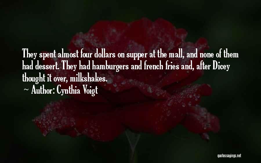 The Mall Quotes By Cynthia Voigt