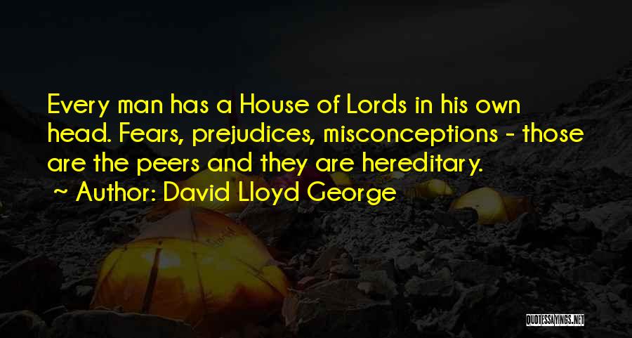 The Man Of The House Quotes By David Lloyd George