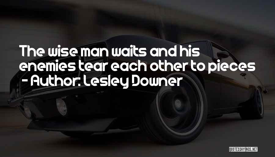 The Man Who Waits Quotes By Lesley Downer