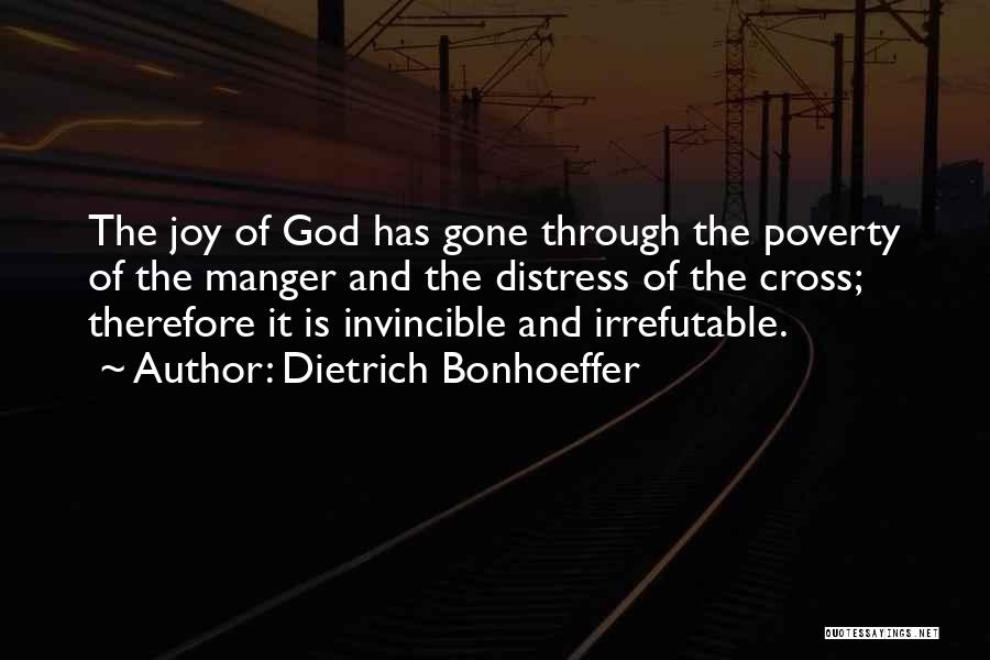 The Manger Quotes By Dietrich Bonhoeffer