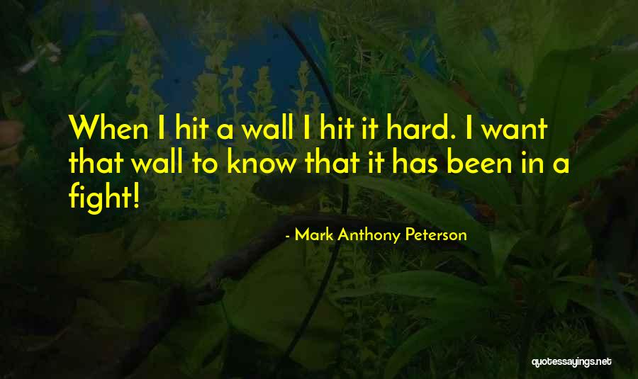 The Mark On The Wall Quotes By Mark Anthony Peterson The Mark On The Wall Quotes By Mark Anthony Peterson