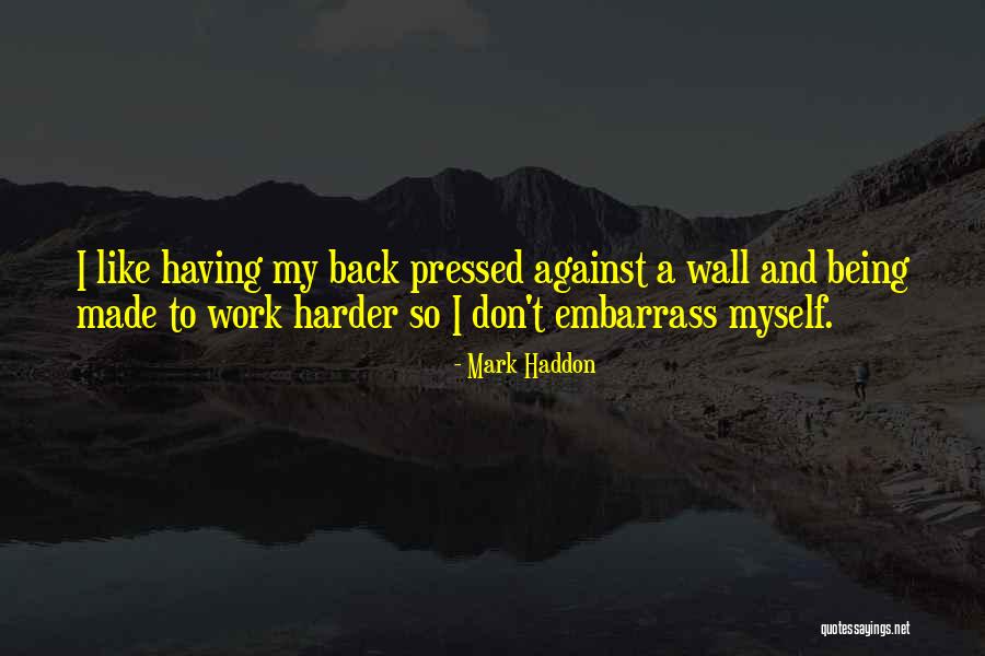 The Mark On The Wall Quotes By Mark Haddon The Mark On The Wall Quotes By Mark Haddon