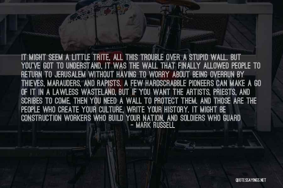 The Mark On The Wall Quotes By Mark Russell The Mark On The Wall Quotes By Mark Russell