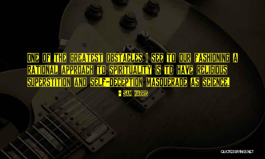 The Masquerade Quotes By Sam Harris The Masquerade Quotes By Sam Harris