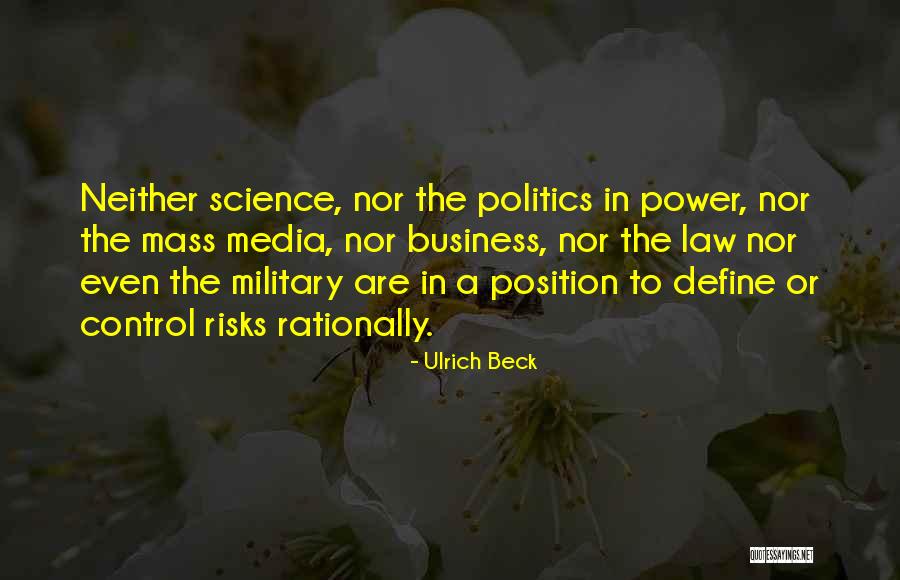 The Mass Media Quotes By Ulrich Beck The Mass Media Quotes By Ulrich Beck