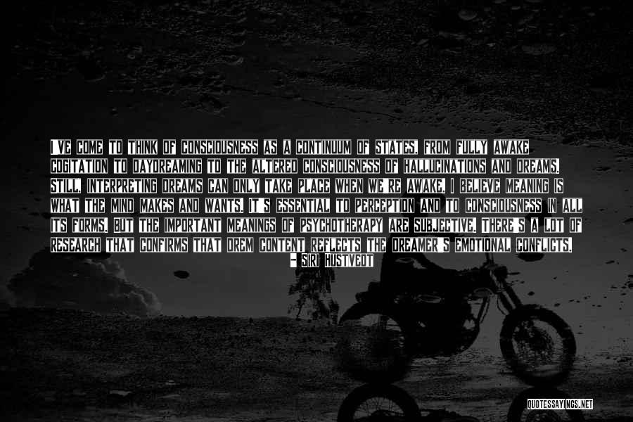 The Meaning Of Dreams Quotes By Siri Hustvedt The Meaning Of Dreams Quotes By Siri Hustvedt