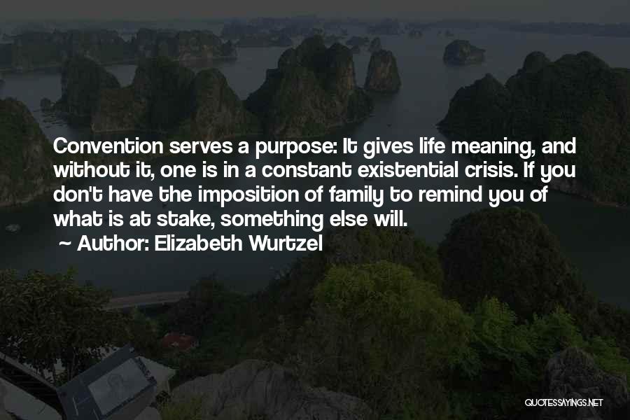 The Meaning Of Family Quotes By Elizabeth Wurtzel