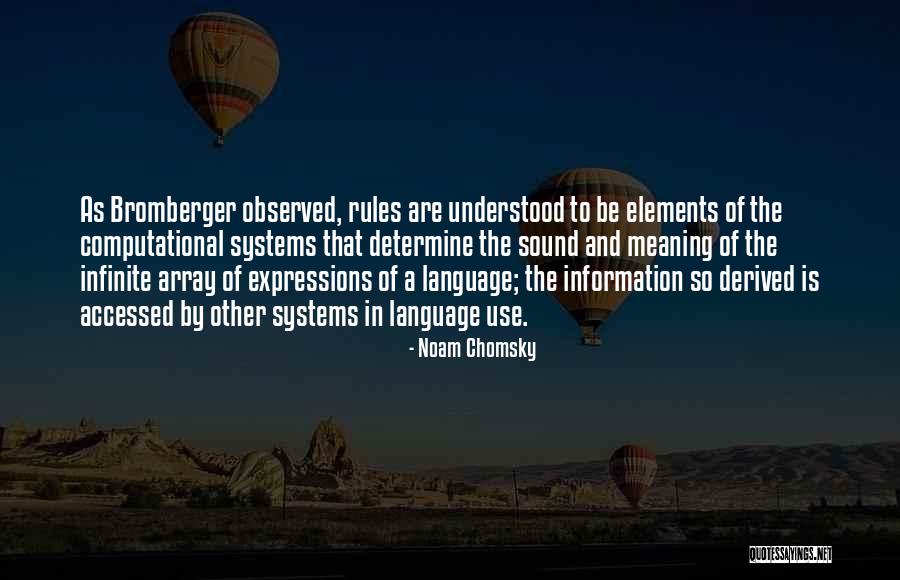The Meaning Of Language Quotes By Noam Chomsky The Meaning Of Language Quotes By Noam Chomsky