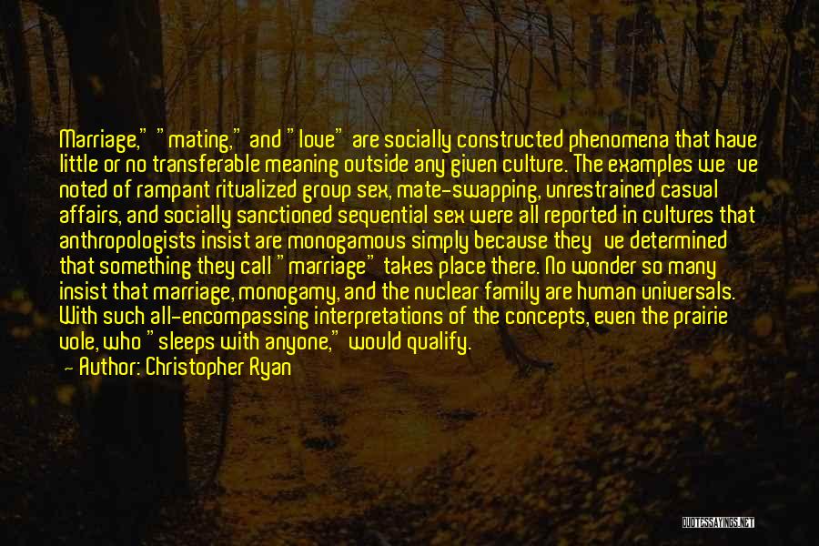 The Meaning Of Marriage Quotes By Christopher Ryan