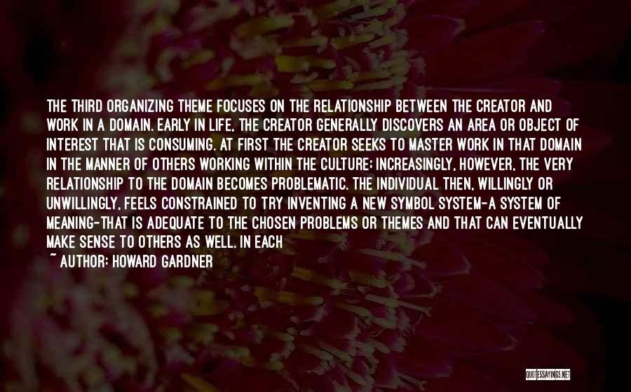 The Meaning Of Relationship Quotes By Howard Gardner