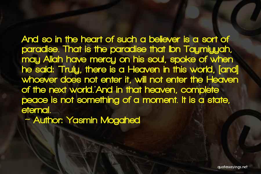 The Mercy Of Allah Quotes By Yasmin Mogahed