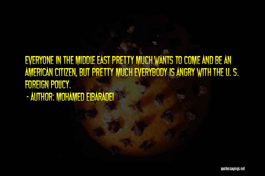 The Middle East Quotes By Mohamed ElBaradei