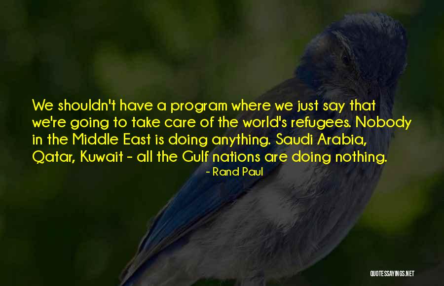 The Middle East Quotes By Rand Paul