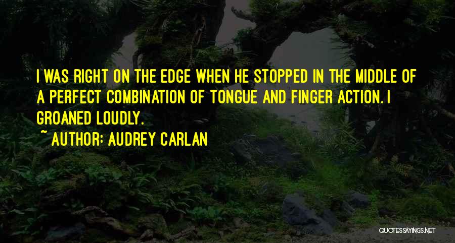 The Middle Finger Quotes By Audrey Carlan